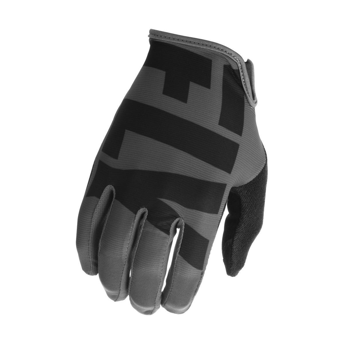 Перчатки FLY RACING MEDIA серые/чёрные (2020)