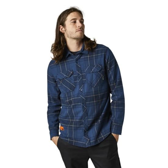 Рубашка Fox Traildust 2.0 Flannel Dark Indigo