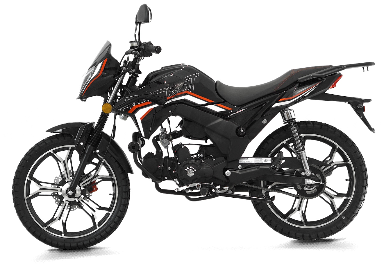 Мопед ROCKOT ALPHA DYNAMIC (черный глянцевый)