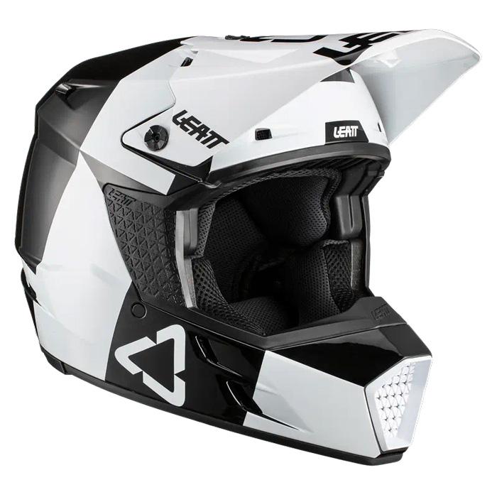 Мотошлем Leatt Moto 3.5 Helmet Black/White