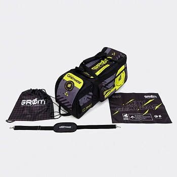 Сумка для экипировки Grom MX1 Fragments Neongrey (с колесами)